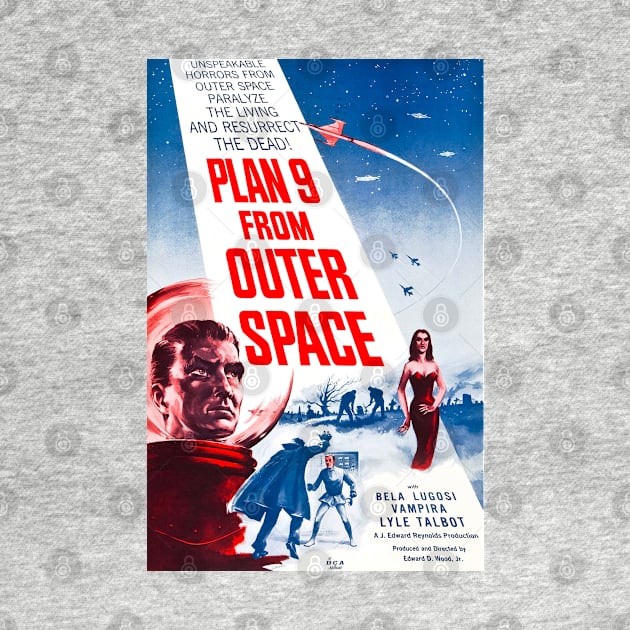 Plan 9 Color Poster by Pop Fan Shop